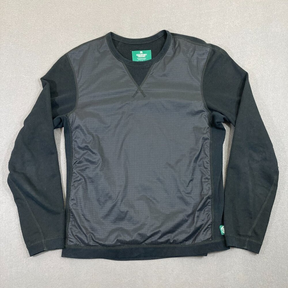 Reigning Champ Crewneck Sweatshirt Men' s Small Black Ripstop Terry‎ Sweater